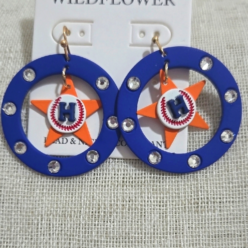 Astros Earrings!